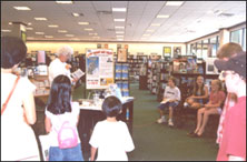 Dr. Fun at a book signing