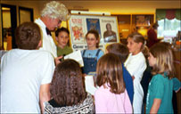 Dr. Fun at a book signing