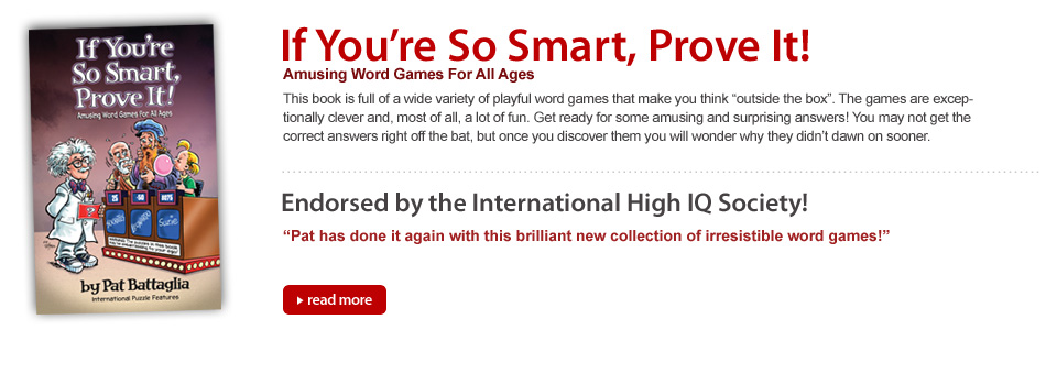 So You Think You're Smart